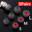 1-3Pairs Ear Pads For Headphones Earphone Tips Silicone Ear Tips S M L In-ear Earphone Cover Earbuds Eartips Replace Accessories