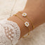 European American Style Light Luxury Handmade Bead Chains Flower Necklaces Women Romantic Temperament Bracelets Banquet Jewelry