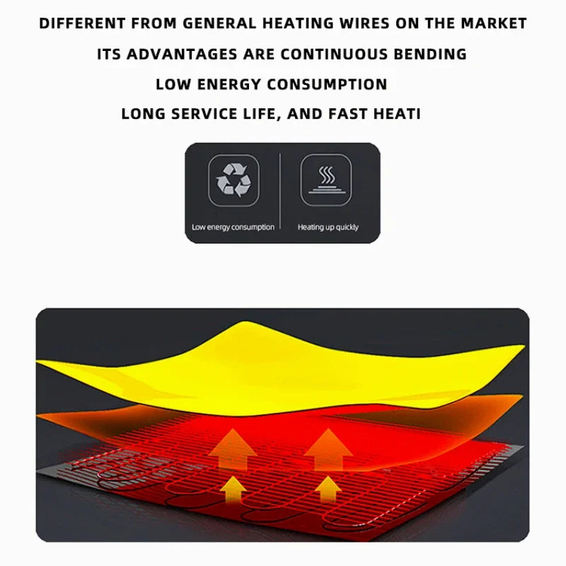 Hand Massager Thumb Tendon Sheath Wrist Protector Joint Sprain Fixation Wrist Electric Heating Vibration Massage vibromasseur