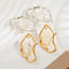 Imitation Pearl Earring for Women Gold Color Round Stud Earrings Korean Delicate Irregular Design Unusual 2024 Fashion Jewelry