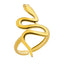 Geometric Lancet Glossy Stainless Steel Open Rings For Women Minimalist Gold Color Adjustable Wedding Ring Female Jewelry BFF