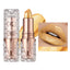 Quicksand Gold Lipstick Fine Glitter lipstick, Moisturizing Silky Mermaid Girl Pink, Long-Lasting Waterproof Grapefruit Orange