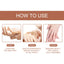 EELHOE Whitening Body Cream Remove Melanin Dark Knuckles Remover Gel Joint Elbow Private Part Underarm Bleaching Brighten Lotion