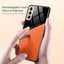 For Samsung Galaxy S23 Plus Cover TPU Leather Car Magnetic Holder Galaxy S22 S21 S20 Ultra FE S10 Plus Case Frame Protect Coqu