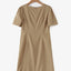 2024 ZANZEA Summer Elegant Office Work Dress Women Fashion Short Sleeve Pleated Midi Sundress Casual Solid OL Party Vestido Robe