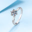 NeeTim 1ct - 3ct Moissanite Ring 925 Sterling Silver with 18K Gold Plated Diamond Engagement Wedding Band Fine Jewelry For Women