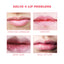EELHOE Peach Scrub Lips Plumper Exfoliator Anti-Aging Dead Skin Removal Dark Lips Removal Lip Care to Pink Moisturizing Hydrator
