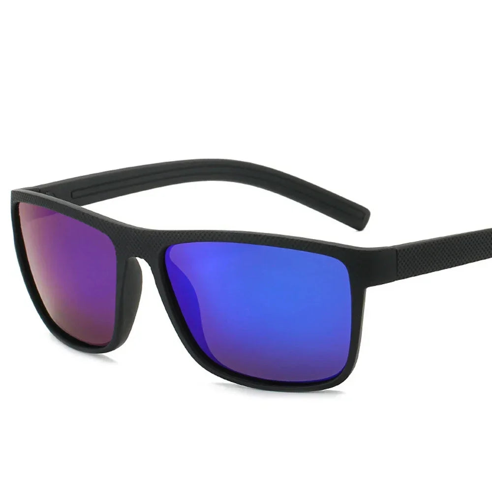 MUSELIFE Brand Polarized Sunglasses For Men Plastic Oculos de sol Men's Fashion Square Driving Eyewear Travel Sun Glass