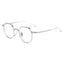 Fashion Retro Round Eyewear Ultra Light Pure Titanium Eyeglasses Optical Prescription Glasses Frame Man And Woman Eyeglasses 211