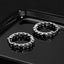 3mm D Color Black Full Moissanite Hoop Earrings for Women S925 Sterling Silver With GRA Diamond Earrings Party Fine Jewelry Gift