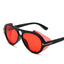 Brand Steampunk Sunglasses Fashion Women Luxury Pilot Sun Glasses Ladies Men Punk Style Sunglass Oval Men UV400