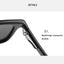 New Polarized Square Frame Sunglasses for Men's Glasses Set Fashion Classic Rice Nail Outdoor Uv400 Resistant Eyewear for Women