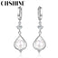 CHSHINE 925 Sterling Silver Water Drop Natural Pearl Earrings for Women Wedding Gift Fashion Jewelry