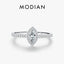 MODIAN Exquisite Luxury Marquise Cut CZ Ring 925 Sterling Silver Ring for Women Wedding Engagement Gift Fine Jewelry Accessories