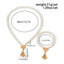 SHIXIN 2Pcs Christmas Tree Snowflake Pendant Necklace Bracelet Women Elegant Imitation Pearl Choker Bangle Christmas Jewelry Set