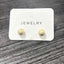 Trend New Camellia Flower Imitation Pearl Earring Female Temperament Trendy White Rose Earrings for Women Fashion Jewelry Gifts