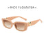 Retro Rectangle Sunglasses Women Brand Designer Vintage Small Frame Sun Glasses Ladies Classic Black Square Oculos De Sol