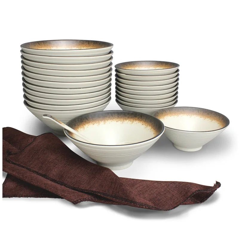 Melamine Noodle Bowl Tableware Japanese Ramen Beef Noodle Soup Bowl