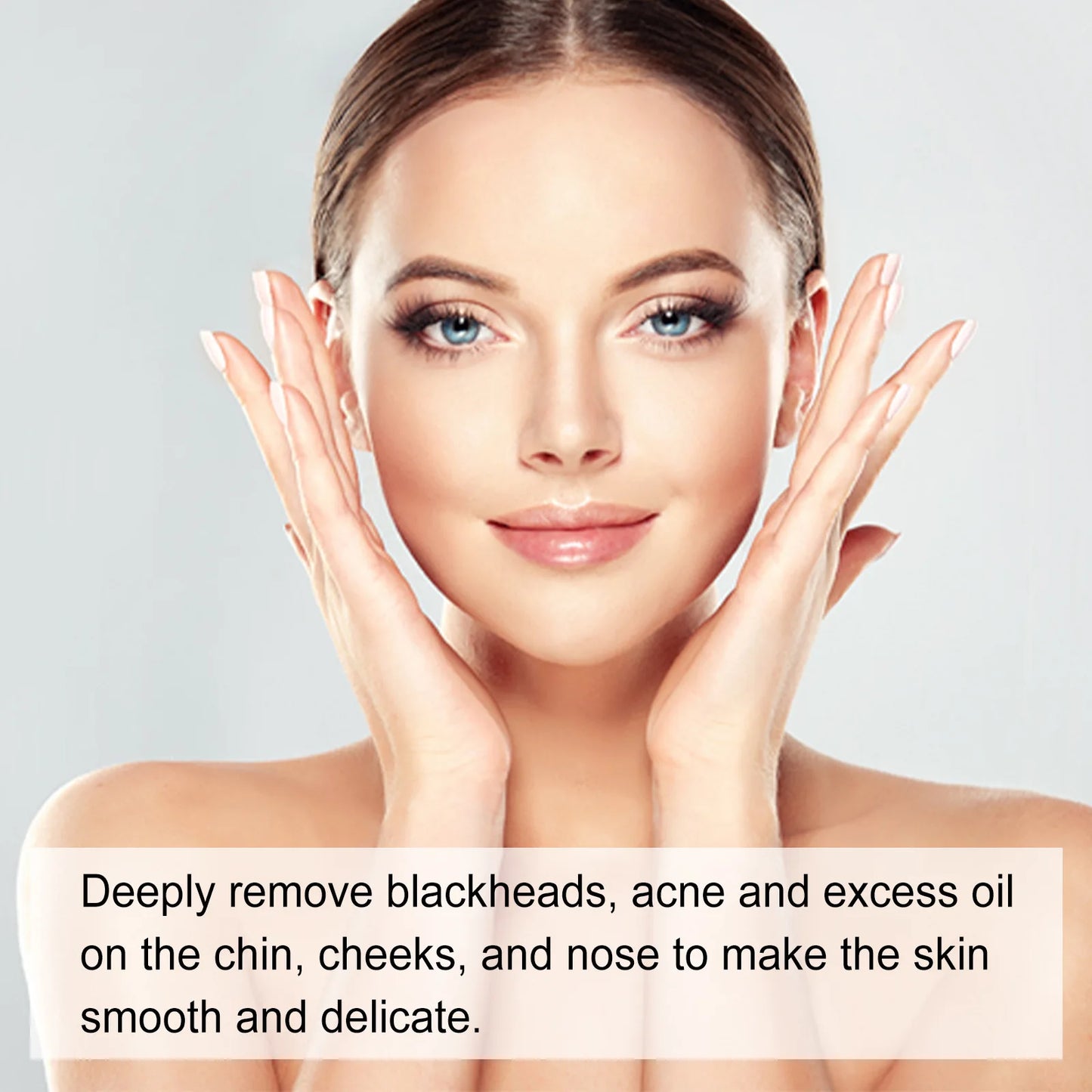EELHOE Facial Blackhead Remover Mask Bamboo Charcoal Shrinking Pores Acne Treatment Oil Control Nose Cleansing Peel Off Mask Gel