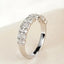 Huitan Dazzling Zirconia Finger Ring Lady Engagement Ceremony Accessories for Women Fashion Versatile Jewelry for Wedding Party