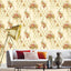 European Big Floral 3D Wallpaper for Walls Mural Pvc Flower Wall Paper Roll Living Room Bedroom Wallcovering papier peint