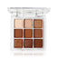 Sexy Charming Deciduous Red Brown Eye Shadow Makeup Palette Chocolate Brown Pearl Glitter Powder Nine Color Eye Shadow Palette