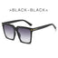 MUSELIFE Fashion Square Sunglasses Designer Luxury Women's Cat Eye Sunglasses Classic Retro Glasses UV400