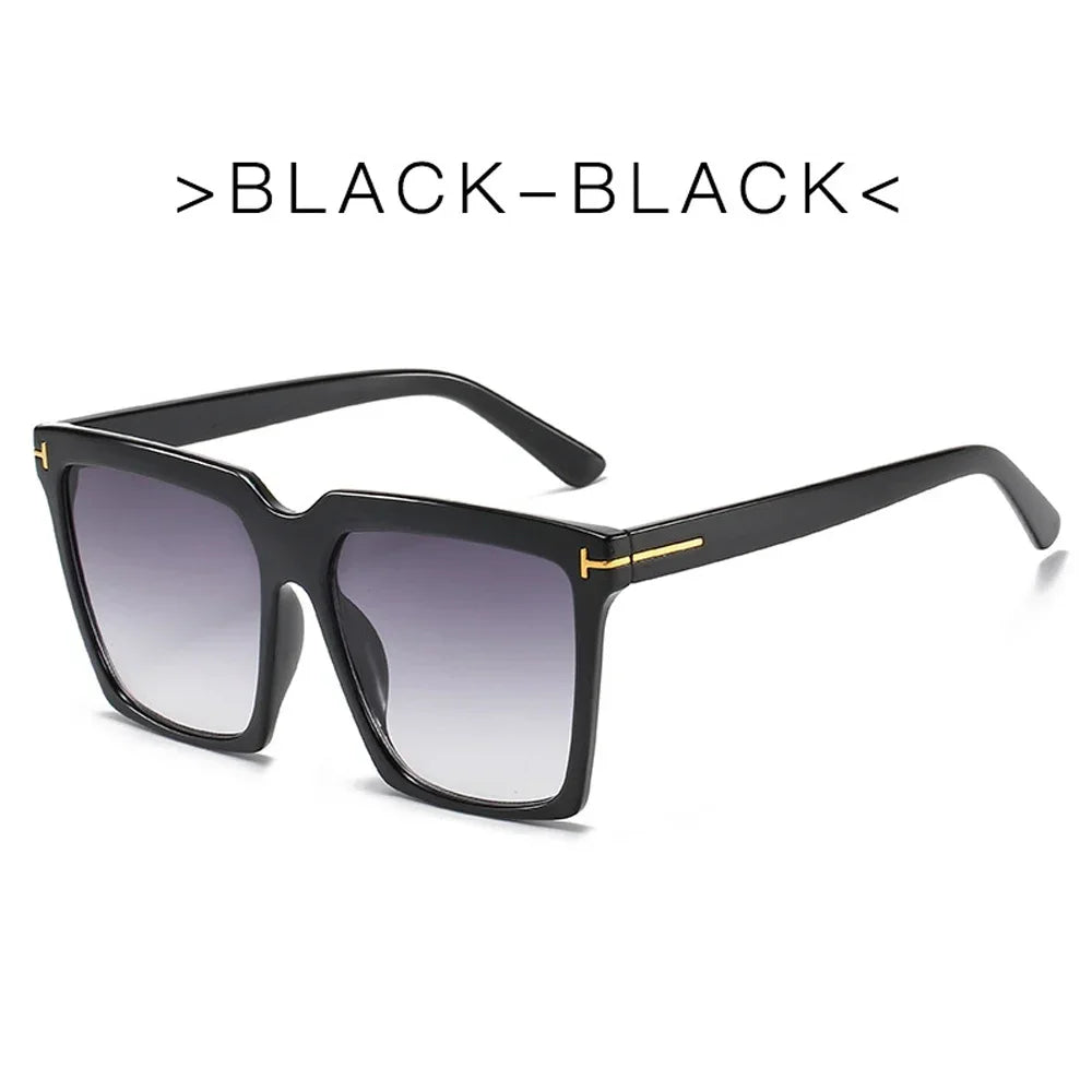 MUSELIFE Fashion Square Sunglasses Designer Luxury Women's Cat Eye Sunglasses Classic Retro Glasses UV400
