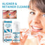 EELHOE Denture Toothpaste Retainer Cleaner Remove Stains Bad Odor False Teeth Deep Cleaning Sterilizing Bleaching Mousse Cleaner