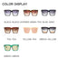 MUSELIFE Fashion Square Sunglasses Designer Luxury Women's Cat Eye Sunglasses Classic Retro Glasses UV400