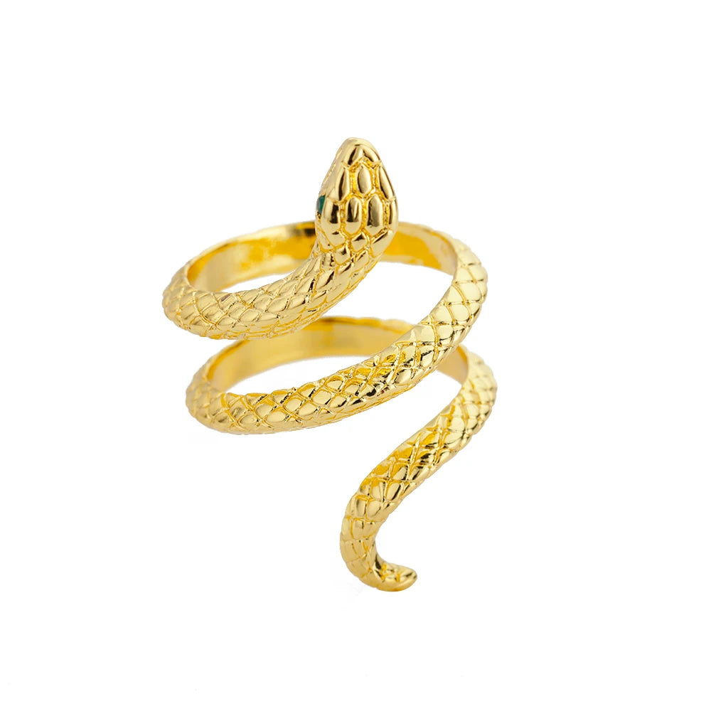 Geometric Lancet Glossy Stainless Steel Open Rings For Women Minimalist Gold Color Adjustable Wedding Ring Female Jewelry BFF