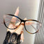 Vintage High Definition Cat Eye Myopia Glasses Anti Blue Light Short Sight Eyeglasses Ultra Light Minus Sight Eyewear 0 To -4.0