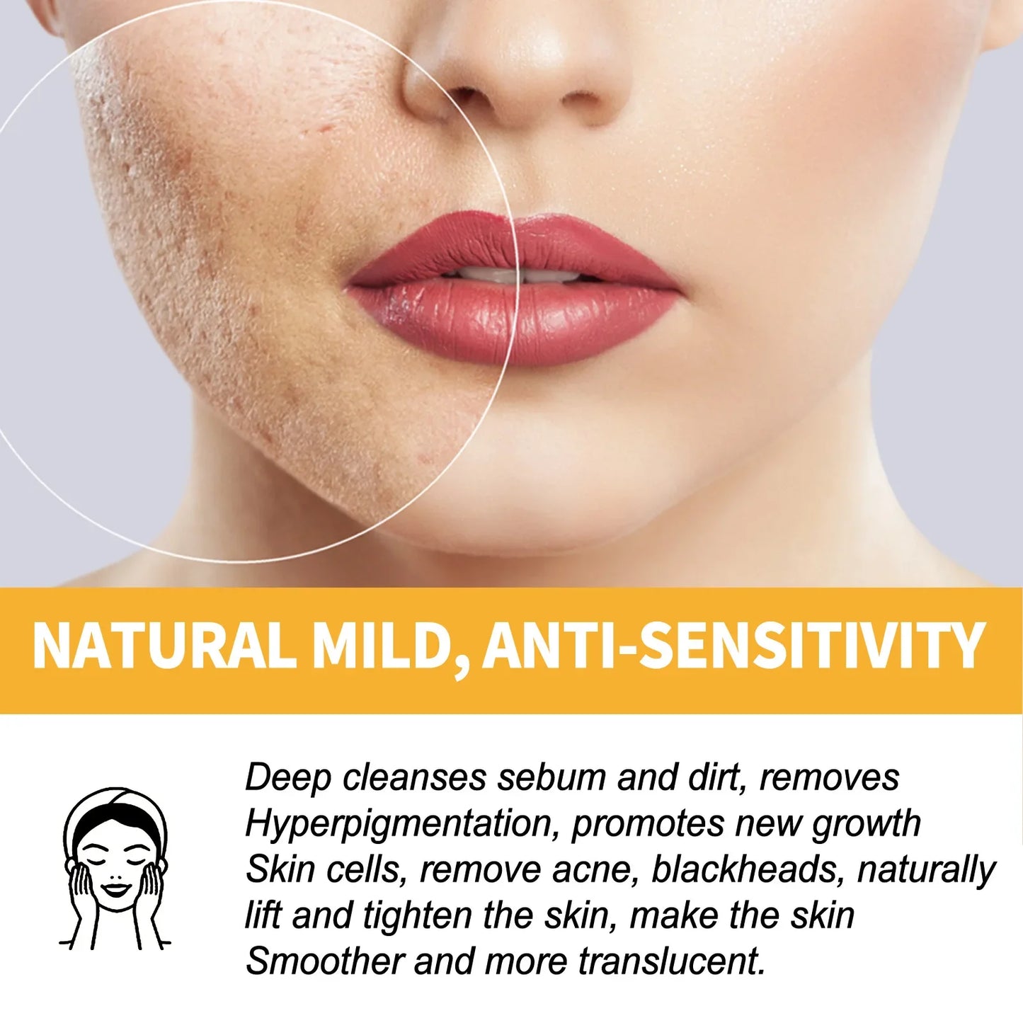 EELHOE Blackhead Remover Mask Honey Tearing Peeling Mask Dead Skin Clean Pores Acne Treatments Oil Control Nourishing Face Care