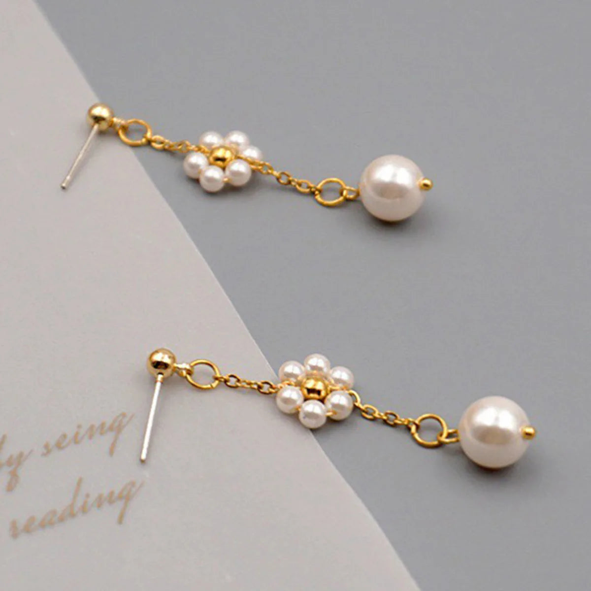 European American Style Light Luxury Handmade Bead Chains Flower Necklaces Women Romantic Temperament Bracelets Banquet Jewelry