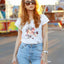 Beautiful Chinese rose Iron On Transfer DIY Washable Thermal Sticker On T-shirt Bag Color Fine Patch For Clothing Top Applique