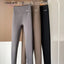 New Women's Sexy Fleece Thicken Warm Leggings Fall Winter Alpaca Velvet Nine Points Pants Seamless Casual Trousers Free Shipping