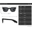 Retro Square Men Rivets Sunglasses Shades UV400 Fashion Women Green Sun Glasses