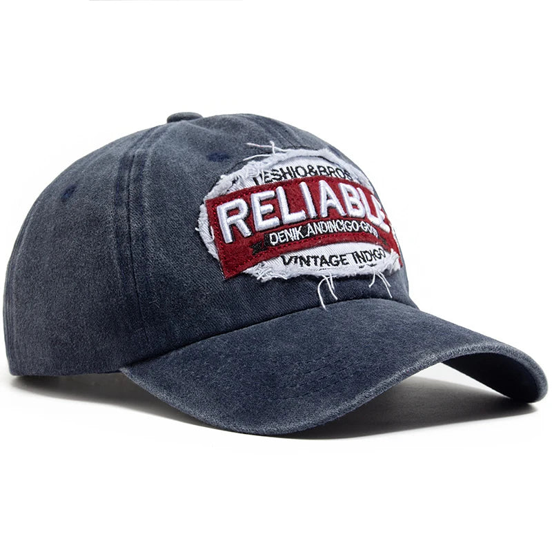 RELIABLE Embroidery Men's Baseball Caps Washed Cotton Soft Top Women's Hat Summer Travel Sun Visor Hats Bluey Cap Adjustable