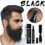 EELHOE Beard Filling Pen Kit Facial Beard Shaping Enhancer with Brush Waterproof Black Brown Coloring Pencil Man Cosmetic Tools