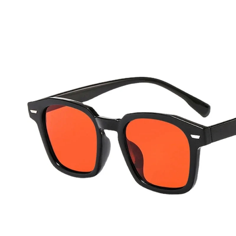 Unisex Cat Eye Casual Goggles Women Retro Rectangle Sunglasses  Luxury Design Classic Sun Glasses Ladies Outdoor Eyeglass