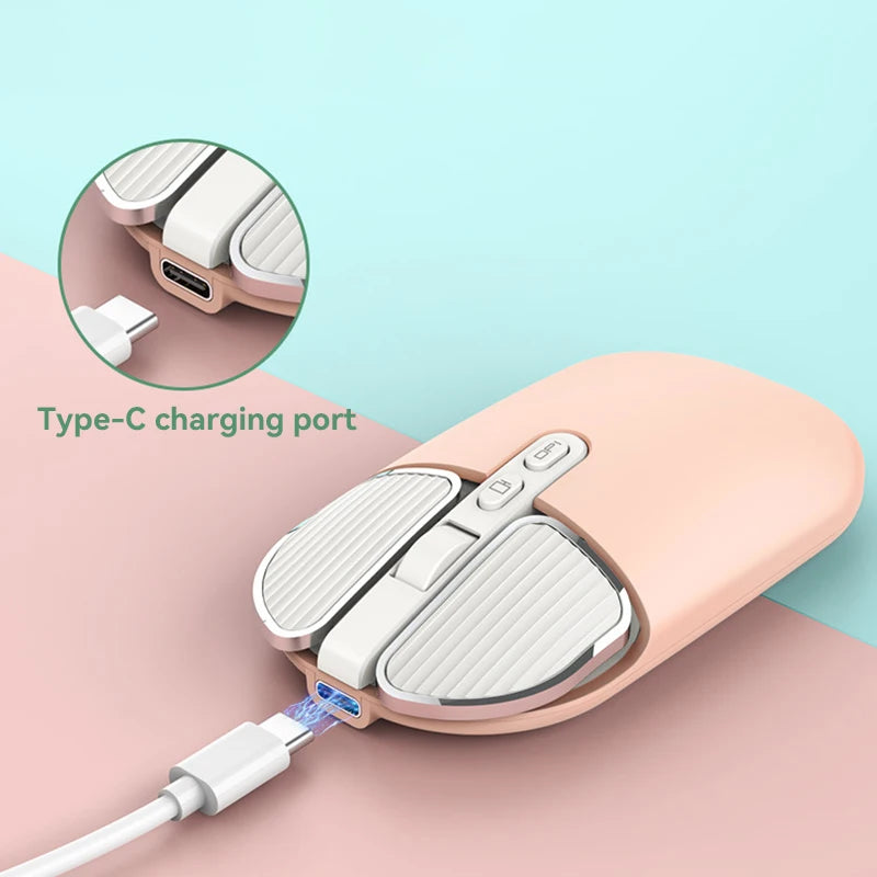 XIAOMI Wireless Silent Mouse Small Fresh Desktop Laptop Mobile Tablet Universal Lightweight Portable Bluetooth Mouse