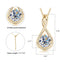 Lnngy 8mm 2.0ct Moissanite Necklace S925 Sterling Silver Pendant Necklaces For Women Exquisite cadena plata 925 Wedding Jewelry
