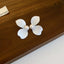 Korean White Shell Flower Petal Drop Earrings For Women 2025 New Statement pendientes Trendy Jewelry