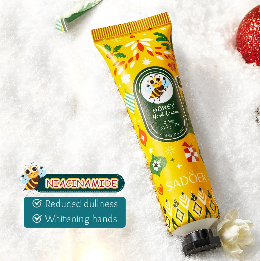 1pcs/2pcs SADOER Honey Hand Cream Anti-Drying Crack Moisturizing Brightening Repairing Hand Creams For Hands Skin Care