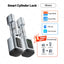 V1 Pro+ Version Adjustable TUYA or TTLock APP Fingerprint Password Digital RFID Card Cylinder Smart Door Lock for Home Hotel