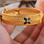  24K Gold Color Bangles rabic Ethiopian Nigerian Banquet Wedding Bracelets Party Choker Copper Jewelry Gifts
