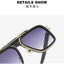 HOT WAVE Blue Mirror Sunglasses Men UV Ray Lense Eyewear Vintage Fashion Square Men's Sun Glasses 95885