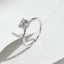 MODIAN 1CT Moissanite Ring Delicate Square Cushion Cut Lab Diamond Ring 925 Sterling Silver Wedding Statement Jewelry For Women