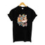 Beautiful Cat Iron-On Transfer For Clothing DIY A-Level Washable T-Shirt /Hoodie Thermal Sticker Fashion Flower Patches Applique