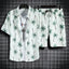 Beach Clothes For Men 2 Piece Set Quick Dry Hawaiian Shirt and Shorts Set Men Fashion Clothing Printing Casual Outfits Summer